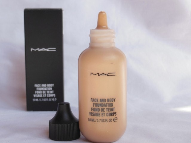 mac face and body foundation review for oily skin