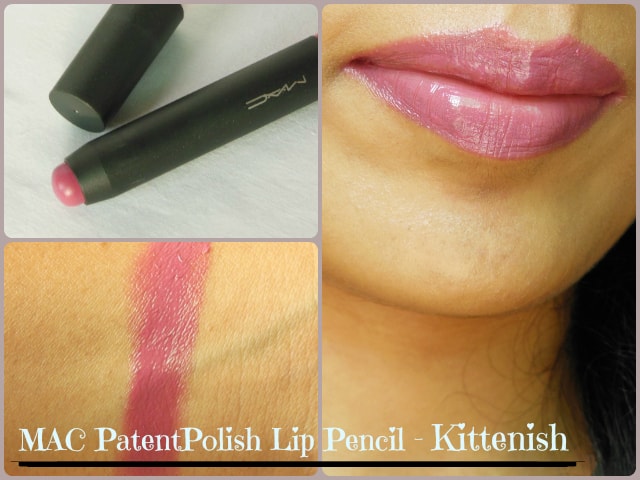 MAC PatentPolish Lip Pencil Kittenish Review, Swatch, LOTD - Beauty,  Fashion, Lifestyle blog | Beauty, Fashion, Lifestyle blog