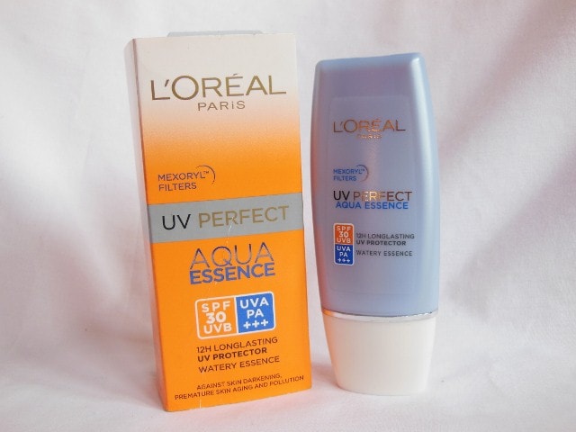 L'Oreal Paris UV Perfect Aqua Essence SPF 30 Sunscreen Review, Swatch - Beauty, Fashion 