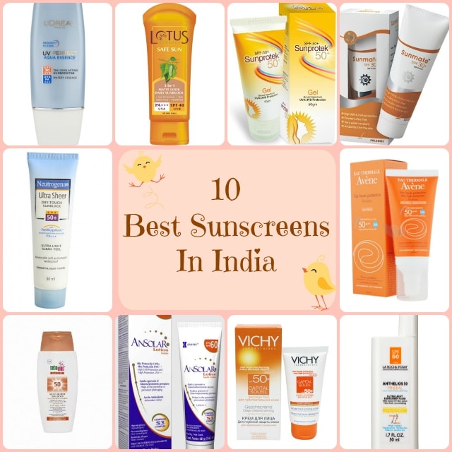 top 10 sunscreens 2016