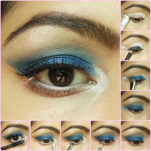smokey eye makeup for blue eyes tutorial