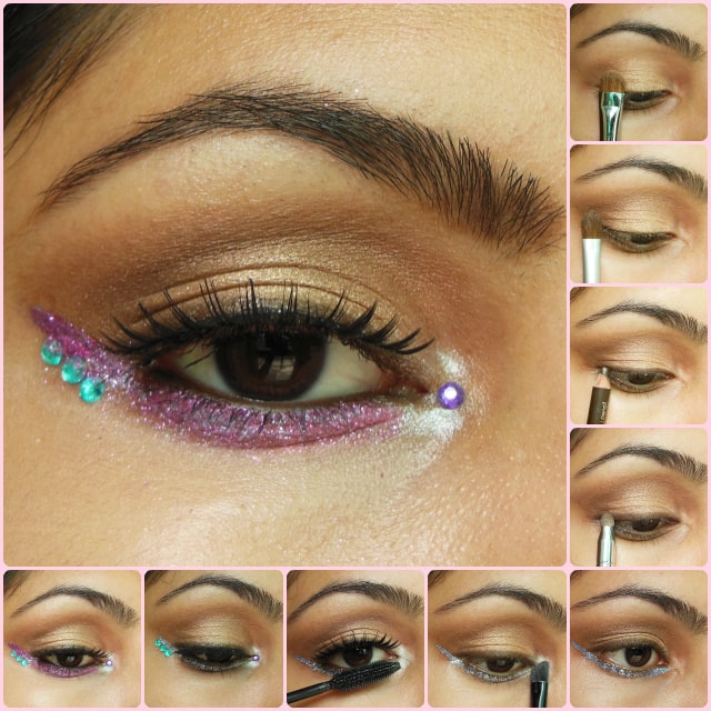 Tæmme Kollisionskursus Overlegenhed Eye Makeup Tutorial : Soft Brown and Shimmery Pink Eyes - Beauty, Fashion,  Lifestyle blog