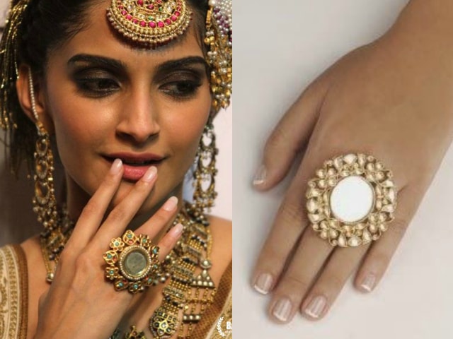 must-have-vintage-jewelry-for-indian-brides-antique-mirror-rings