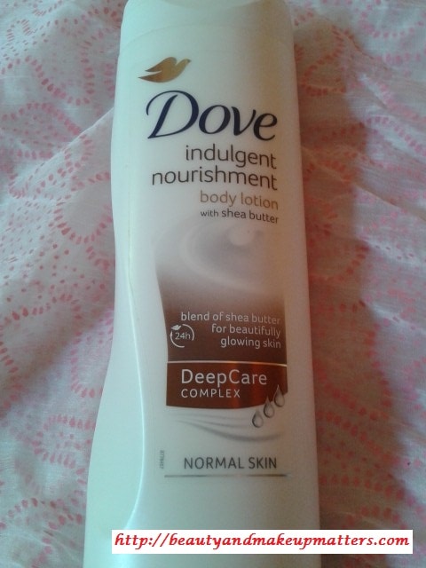 Dove-Indulgent-Nourishment-Body-Lotion-with-Shea-Butter-Review