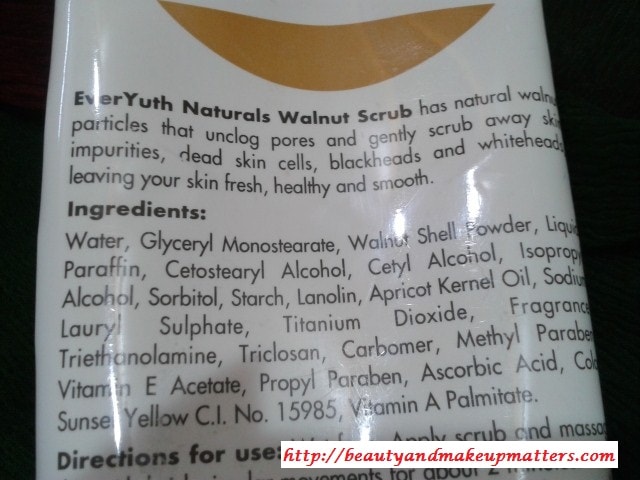 Everyuth-walnut-apricot-Scrub-Ingredients