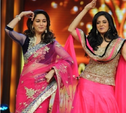 madhuri-v-s-sridevi-in-jhalak-dance