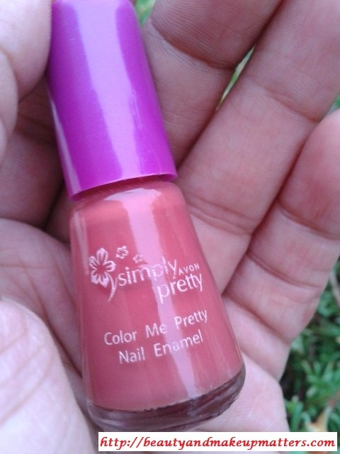 Avon-Simply-Pretty-Nail-Paint-Mango-Mania-Review