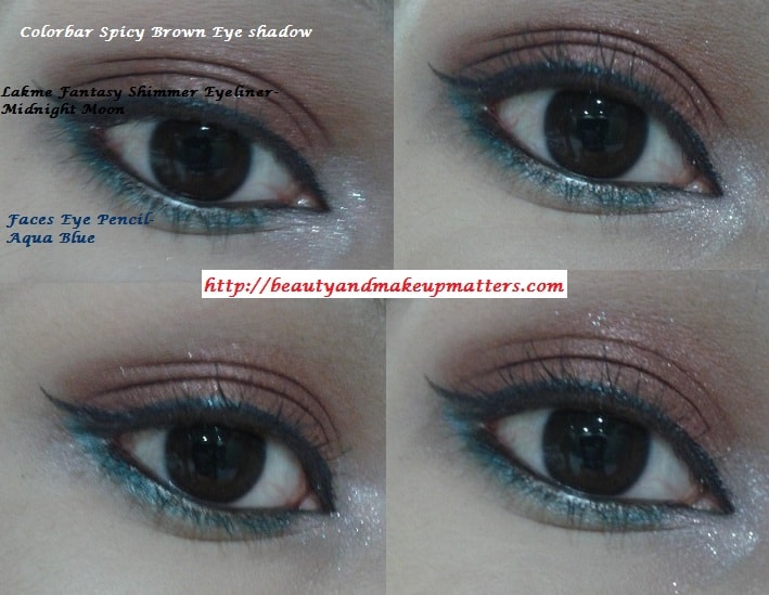 Colorbar-Spicy-Brown-Eyeshadow-EOTD