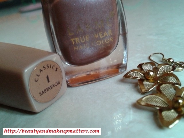 Lakme-True-Wear-Nail-Color-Sabhyachi-Review