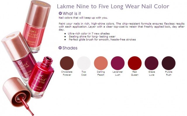 Lakme9to5NailPaint