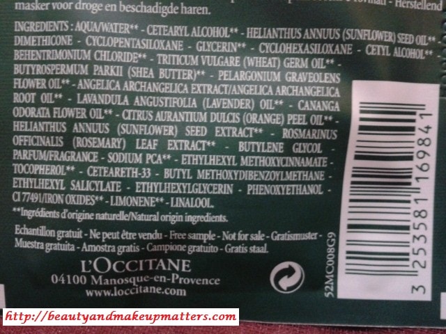 Loccitane-Repairing-Mask-Ingredients