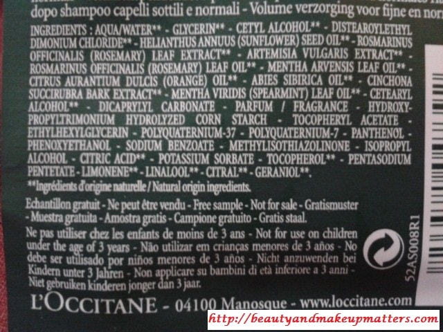 L'occitane-Volumizing-Conditioner-Ingredients