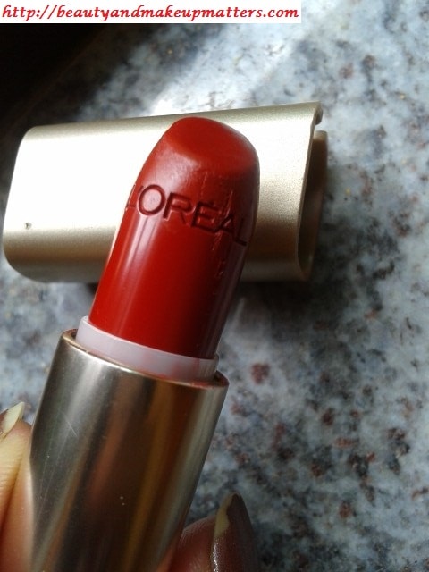 Loreal-Color-Riche-Lipstick-Red-Rhapshody-Review