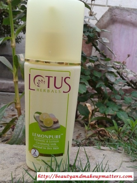 Lotus-Herbals-LemonPure-Turmeric-&-Lemon-Cleanser-Review