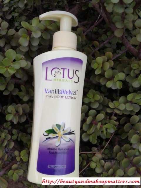 Geurig erfgoed Bemiddelaar Lotus Herbals Vanilla Velvet Daily Body Lotion Review - Beauty, Fashion,  Lifestyle blog