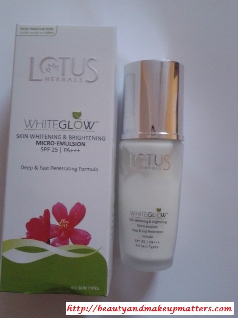 Lotus-WhiteGlow-Micro-Emulsion-Review