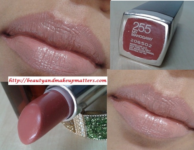 Maybelline-Color-Sensational-Lipstick-My-Mahogony-LOTD