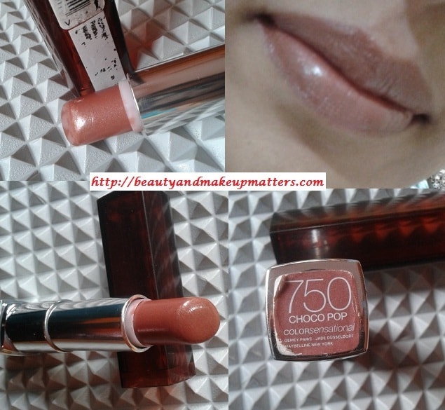 Maybelline-ColorSensational-Lipstick-Choco-Pop-Look