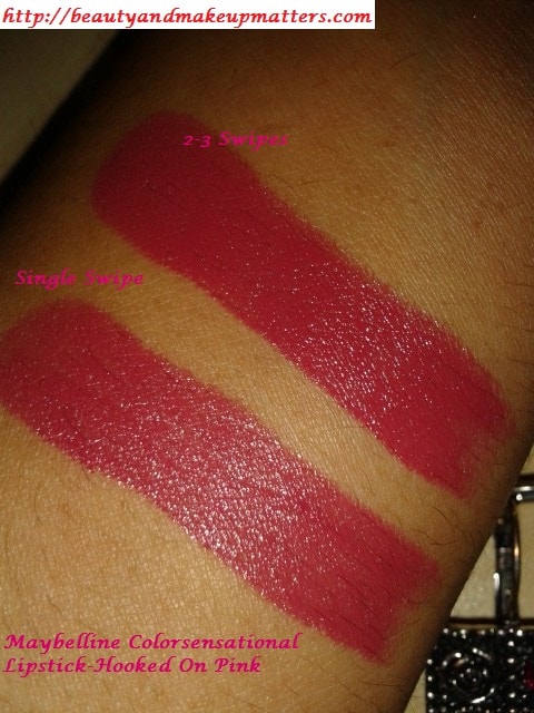 Maybelline-Colorsensational-Hooked-On-Pink-Lipstick-Swatches