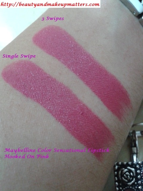 maybelline lipstick 065 hooked on pink