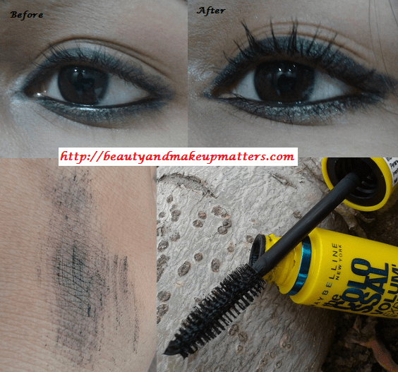 Maybelline Colossal Volum' Express Waterproof Mascara Review, Swatches,  EOTD - Beauty, Fashion, Lifestyle blog | Beauty, Fashion, Lifestyle blog