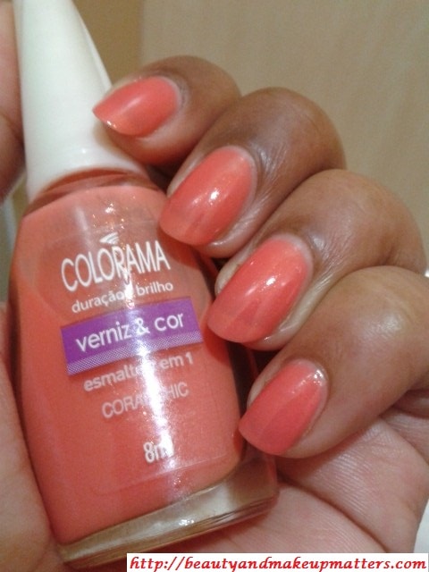 Maybelline-Nail-Paint-Coral-Chic-NOTD