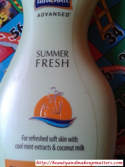 parachute summer fresh body lotion price