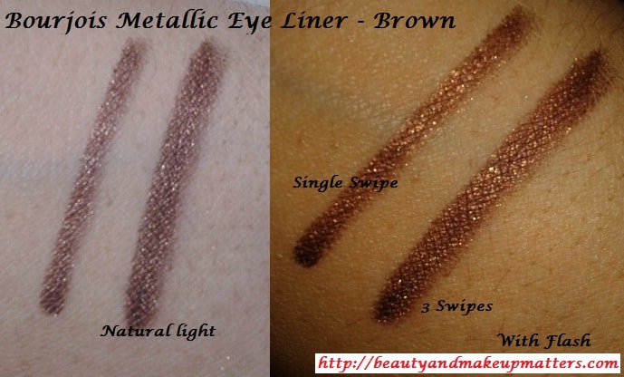 Bourjois-Regard-Effet-Metallic-Eye-Liner-Brown-Swatch