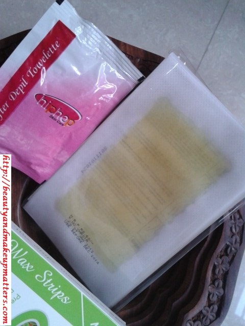 HipHop-Ready-To-Use-Waxing-Strips-Green-Tea