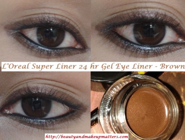 Loreal-Super-Liner-24Hr-Gel-Eye-Liner-Brown-EOTD