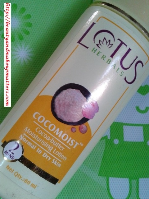 Lotus-Herbals-CocoMoist-Facial-Moisturiser-Review