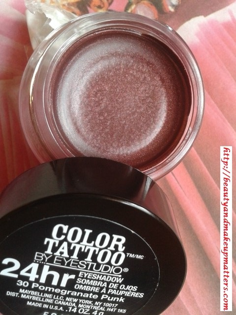 Maybelline-Color-Tattoo-By-EyeStudio-EyeShadow-PomegranatePunk-Review