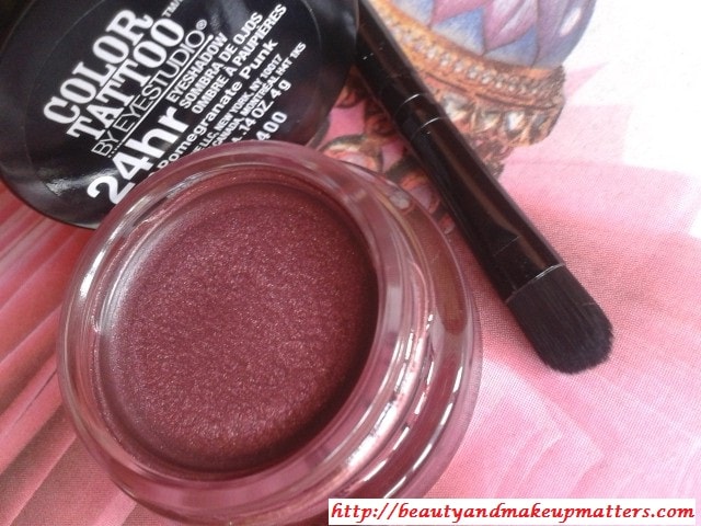 Maybelline-Color-Tattoo-Eye-Shadow-PomegranatePunk-Review