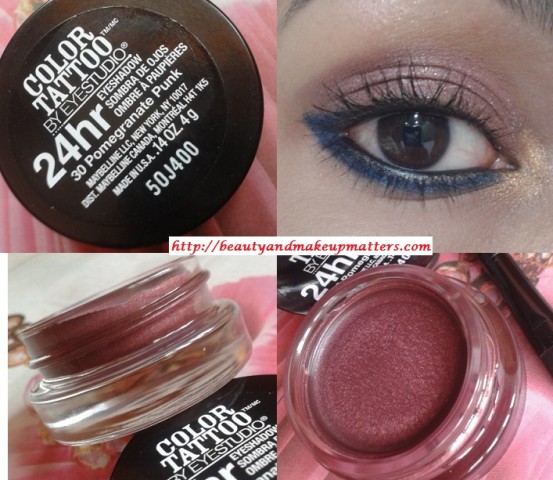 Maybelline-Color-Tattoo-EyeShadow-PomegranatePunk-Look