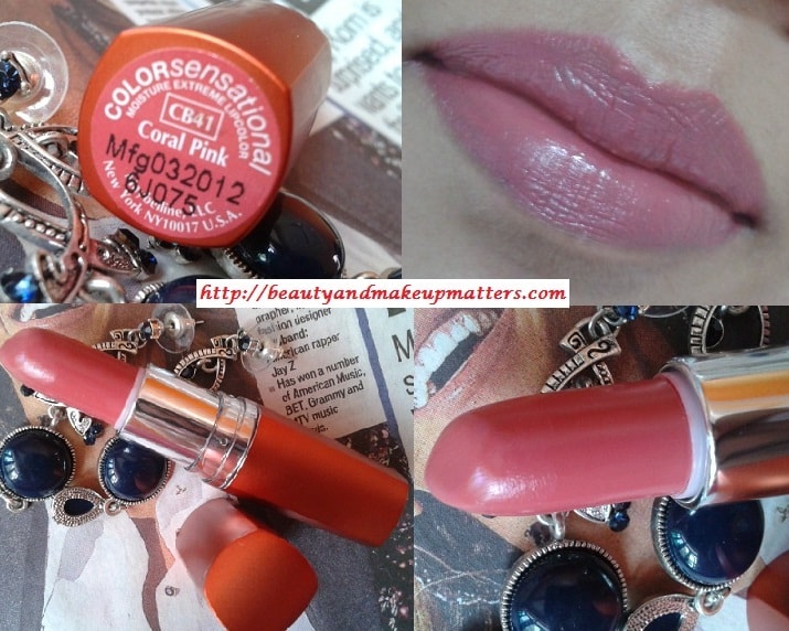 Maybelline-Moisture-Extreme-Lipstick-Coral-Pink-Look