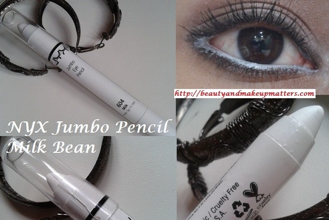 Nyx Jumbo Eye Pencil Milk Bean Review