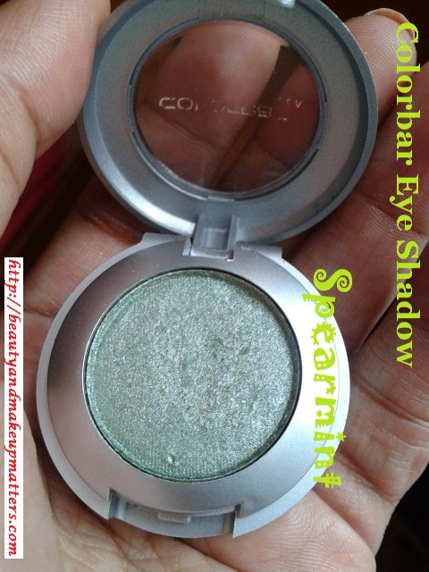 Colorbar-Eye-Shadow-Spearmint-Review