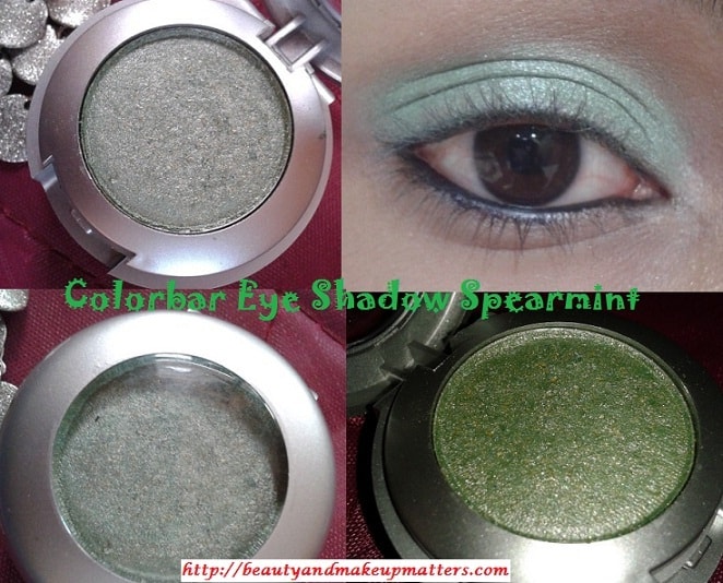 Colorbar-Single-Eye-Shadow-Spearmint-Look