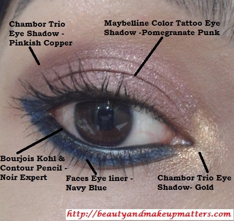 Eye-Look-with-Copper-Pink-Eyes-with-Blue-Eye-Liner