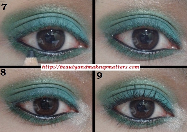 Eye-Makeup-Tutorial-Green-with-Envy-Eyes-Look2