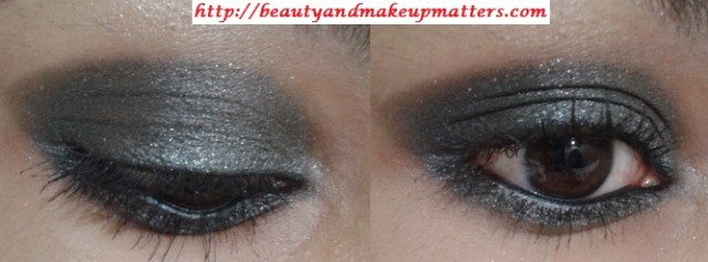 Eye-Makeup-Tutorial-Greyish-Black-Shimmery-Smokey-Eyes