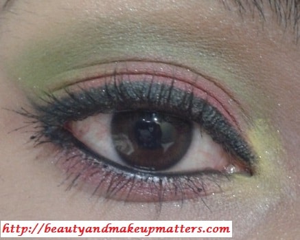 Eye-Makeup-Tutorial-Pink-and-Green-Eyes-Using-Inglot-Eye-Shadow-Final-Look