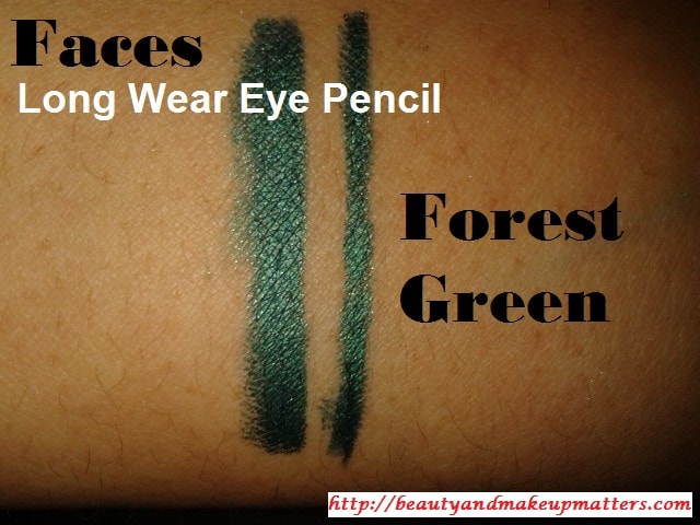 Faces-Long-Wear-Eye-Pencil-Forest-Green-Swatch1