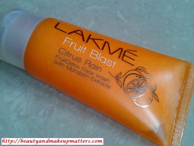 Lakme-Fruit-Blast-Citrus-Rain-Face-Wash