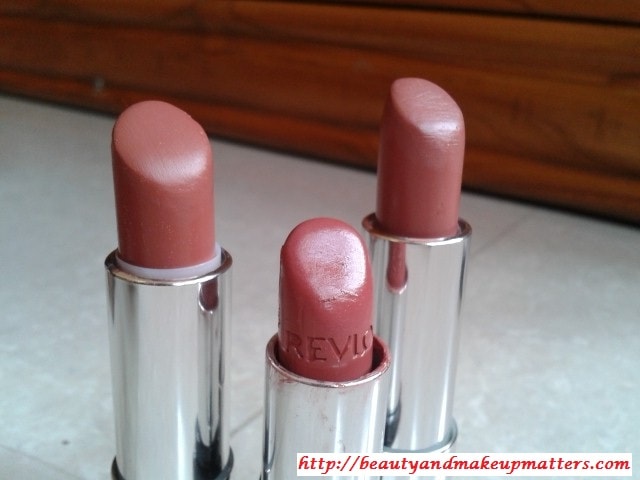 Revlon-ColorBurst-RosyNude-Maybelline-ColorSensational-Lipstick-MyMahogany-And-Totally-Toffee