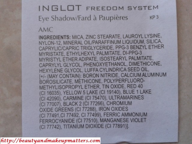 INGLOT-Freedom-System-Eye-shadow-AMC-51-Ingredients