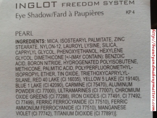 Inglot-Freedom-System-Eye-Shadow-Pearl-421-Ingredients