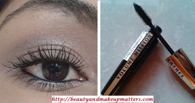 L'oreal Paris Volume Million Lashes Mascara Extra–Black Review - Beauty, Fashion, blog