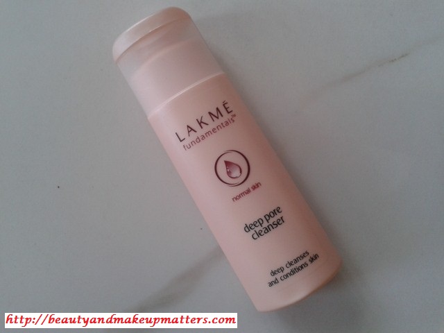 Lakme-Fundamentals-Deep-Pore-Cleanser-Review