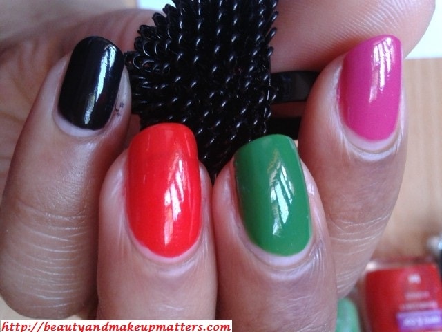 Maybelline-Coloroma-Nail-Paints-Sexy-Graus-Black-VerdePalmeria-NOTD